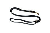 Koirat - Timely TEXAS koulutusliina Musta 20 mm. / 220 cm. - 5907784875235