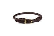 Koirat - Timely PARIS kaulapanta tummanruskea 12 mm. / 70 cm. - 5907784871596