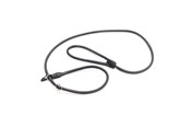 Koirat - Timely PARIS noutajatalutin Musta 6 mm. 120 cm. kromi m/stop - 5907784918536