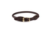 Koirat - Timely PARIS Panta Tummanruskea 6 mm. / 35 cm. - 5907784871404