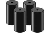 Kotelot - lisätarvikkeet - Ssupd Meshroom Aluminum Feet - 3CM - Black - SSU-ACC-AF-3-BK