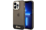 Puhelin - Kannet ja kotelot - GUESS GUHCP14LHGCOK iPhone 14 Pro 6.1 "black / black hardcase Translucent - 3666339088248