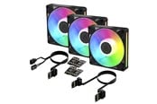 Kotelotuuletin - Arctic BioniX P14 A-RGB - 3pack - Kotelotuuletin - 140mm - Musta RGB LED valolla - ACFAN00341A