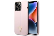 Puhelin - Kannet ja kotelot - GUESS Silicone Triangle iPhone 14 Pro 6.1" Case - Purple - 3666339065980