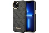 Puhelin - Kannet ja kotelot - GUESS GUHCP14MHG4SHK iPhone 14 Plus 6.7 "black / black hard case 4G Vintage Gold Logo - 3666339065218