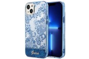 Puhelin - Kannet ja kotelot - GUESS GUHCP14MHGPLHB iPhone 14 Plus 6.7" blue/blue hardcase Porcelain Collection - 3666339064334