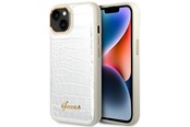 Puhelin - Kannet ja kotelot - GUESS GUHCP14SHGCRHS iPhone 14 6.1 "silver / silver hardcase Croco Collection - 3666339083083