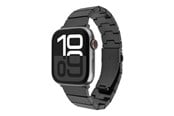 Smartwatch - Lisävarusteet - FIXED Resin Strap for Apple Watch Series 3-10 (44/45/46/49mm) & SE - Carbon Black - FIXREST-434-CB