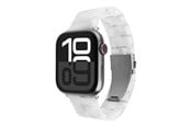 Smartwatch - Lisävarusteet - FIXED Resin Strap for Apple Watch Series 3-10 (38/40/41mm) & SE - Cloud White - FIXREST-436-CW