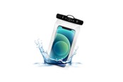 Puhelin - Muut lisävarusteet - FIXED Float Waterproof Bag for Smartphones up to 6.8" - Black - FIXFLT-BK