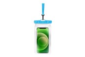Puhelin - Muut lisävarusteet - FIXED Float Waterproof Bag for Smartphones up to 6.8" - Blue - FIXFLT-BL