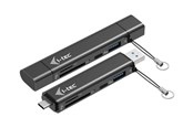 Muistikortinlukijat - adapterit ja kortinlukijat - I-Tec card adapter - USB / USB-C - CADONGLEUSBSD