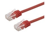 Verkkokaapelit - Deltaco patch cable - 1 m - red - Punainen - TP-61R-SLIM