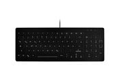 Näppäimistöt - Contour Active Key QuickClean AK-CB7012F - keyboard - medical hygienic design removable cover compact - QWERTY - Pan Nordic - black Input Device - Näppäimistö - Pohjoismainen - Musta - AK-CB7012F-U1-B/NOR