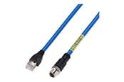 Verkkokaapelit - Hanwha Vision network cable - TAA Compliant - 5 m - blue - Sininen - SPP-C08050E