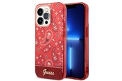 Puhelin - Kannet ja kotelot - GUESS GUHCP14XHGBNHR iPhone 14 Pro Max 6.7" red/red hardcase Bandana Paisley - 3666339064075