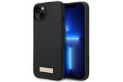 Puhelin - Kannet ja kotelot - GUESS GUHMP14MSBPLK iPhone 14 Plus 6.7" black/black hard case Silicone Logo Plate MagSafe - 3666339070236