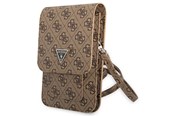 Laukut - GUESS Handbag GUWBP4TMBR brown / brown 4G Triangle - 3666339050542