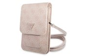 Laukut - GUESS Handbag GUWBP4TMPI pink / pink 4G Triangle - 3666339050566