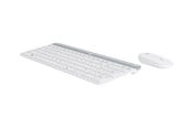 Näppäimistöt - Logitech Slim Wireless Combo MK470 - Näppäimistö ja Hiirisetti - Espanjalainen - Valkoinen - 920-009199