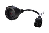 Virtakaapelit (ulkoinen) - Akyga Pro Series - power extension cable - CEE 7/4 to IEC 60320 C14 - 15 cm - AK-PC-10A