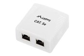 Lisätarvikkeet - Lanberg OS5-0002-W - network surface mount box - OS5-0002-W