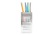 Verkkokaapelit - Lanberg network connector - Läpinäkyvä - PLU-5000EZ