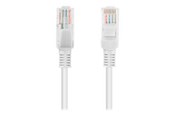 Verkkokaapelit - Lanberg patch cable - 1 m - grey RAL 7035 - Harmaa - PCF5-10CC-0100-S
