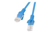 Verkkokaapelit - Lanberg patch cable - 50 cm - blue RAL 5012 - Sininen - PCU6-10CC-0050-B