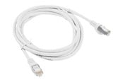 Verkkokaapelit - Lanberg patch cable - 2 m - white RAL 9010 - Valkoinen - PCF6-10CC-0200-W