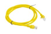Verkkokaapelit - Lanberg patch cable - 1.5 m - yellow RAL 1028 - Keltainen - PCU6-10CC-0150-Y