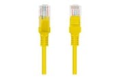 Verkkokaapelit - Lanberg patch cable - 10 m - yellow RAL 1028 - Keltainen - PCU6-10CC-1000-Y