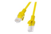 Verkkokaapelit - Lanberg patch cable - 2 m - yellow RAL 1016 - Keltainen - PCU6-10CC-0200-Y