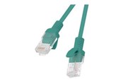 Verkkokaapelit - Lanberg patch cable - 10 m - green RAL 6024 - Vihreä - PCU6-10CC-1000-G