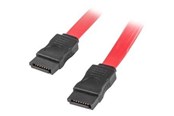 SATA & ATA kaapelit - Lanberg SATA cable - 50 cm - CA-SASA-10CU-0050-R