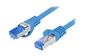 Verkkokaapelit - Lanberg patch cable - 5 m - grey RAL 5012 - Harmaa - PCF6A-10CC-0500-B