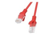 Verkkokaapelit - Lanberg patch cable - 15 m - red RAL 3017 - Punainen - PCF6-10CC-1500-R