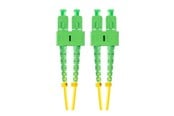 Verkkokaapelit - Lanberg patch cable - 10 m - yellow - Keltainen - FO-SASA-SD11-0100-YE