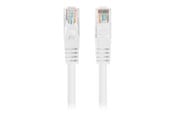 Verkkokaapelit - Lanberg patch cable - 25 cm - white - Valkoinen - PCU5-20CC-0025-W