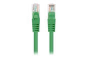 Verkkokaapelit - Lanberg patch cable - 1 m - green RAL 6024 - Vihreä - PCU6-20CC-0100-G