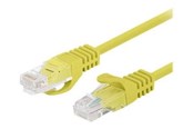 Verkkokaapelit - Lanberg patch cable - 7.5 m - yellow RAL 1016 - Keltainen - PCU6-10CC-0750-Y