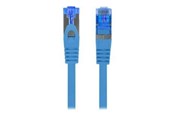Verkkokaapelit - Lanberg patch cable - 25 cm - blue RAL 5012 - Sininen - PCF6A-10CC-0025-B