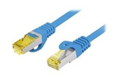 Verkkokaapelit - Lanberg patch cable - 50 cm - blue RAL 5012 - Sininen - PCF6A-10CU-0050-B