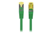 Verkkokaapelit - Lanberg patch cable - 2 m - RAL 6024 - Vihreä - PCF6A-10CU-0200-G