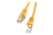 Verkkokaapelit - Lanberg patch cable - 2 m - yellow RAL 1016 - Keltainen - PCF6A-10CU-0200-Y