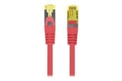 Verkkokaapelit - Lanberg patch cable - 2 m - red RAL 3017 - Punainen - PCF6A-10CU-0200-R
