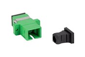Verkkokaapelit - Lanberg network coupler - green - Vihreä - FA-SCAP-SS01-2501-BK