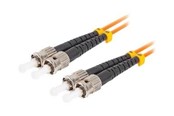 Verkkokaapelit - Lanberg patch cable - 15 m - orange - Oranssi - FO-STST-MD21-0150-OG