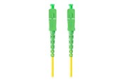 Verkkokaapelit - Lanberg patch cable - 1 m - yellow - Vihreä - FO-SASA-SS11-0010-YE