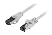 Verkkokaapelit - Lanberg patch cable - 3 m - grey - Harmaa - PCF8-10CU-0300-S